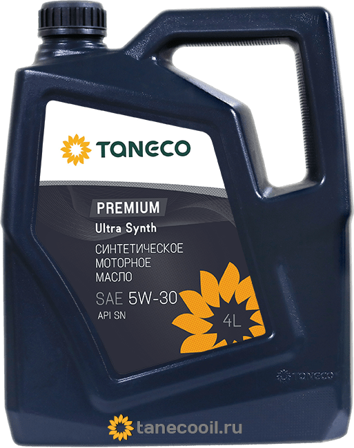 Масло моторное TANECO Premium Ultra Synth SAE 5W-30 4 литра
