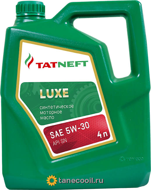Масло моторное Татнефть LUXE SAE 5W-30 4 литра