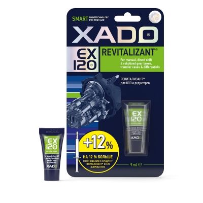 XADO Revitalizant EX120 для КПП и редукторов (туба 9 мл) блистер